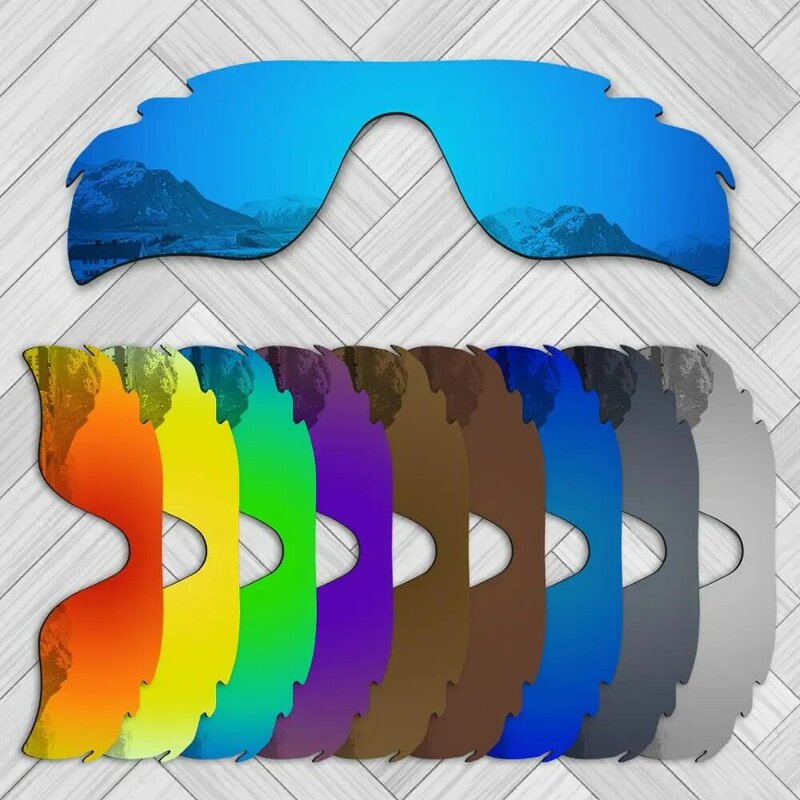 E.O.S-Lentille de rechange polarisée pour OAKatteignRadarLock Path, 20 + options, lunettes de soleil ventilées