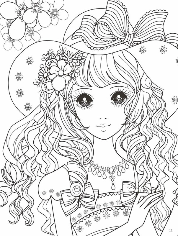 Pretty Princess Coloring Book II (About 200Princesses) for Children/Kids/ Girls/Adults Coloring Book and Activity Book Big Size