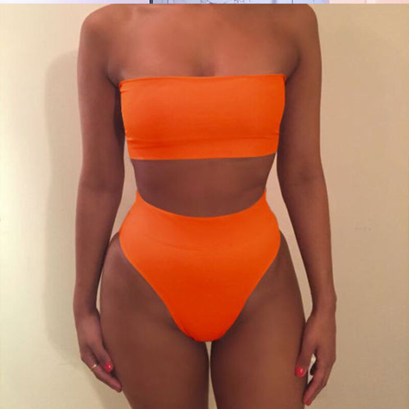 MSSNNG nuevo verano mujeres Sexy Bikini Set push-up sujetador sin relleno traje de baño triángulo bañador traje de baño biquini