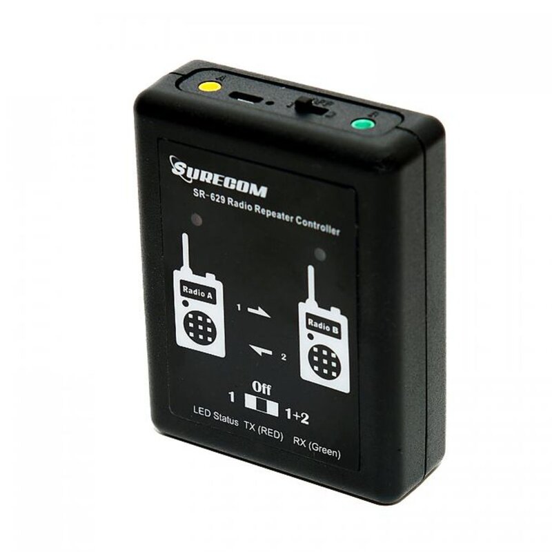 Surecom-repetidor SR-629 para walkie-talkie, controlador de Radio bidireccional, caja de relé, SR629