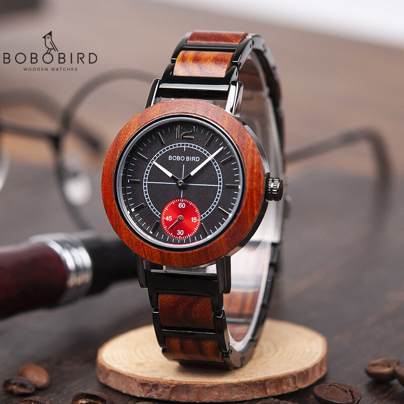 Часы BOBO BIRD деревянные для влюбленных лучший бренд Роскошные мужские часы женские мужские кварцевые наручные часы с логотипом Прямая поставка