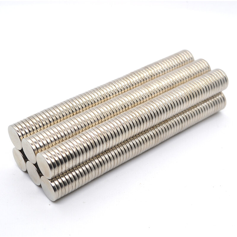 50Pcs 12mm 10mm 8mm 6mm 5mm 4mm 3mm Diameter Rare Earth Neodymium Super Strong Magnets N50 Strong Round Magnet