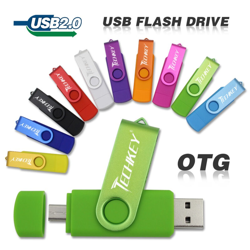 Otg Usb Flash Drive Pen Drive Ponsel Pintar 4GB 8GB 16GB 32GB 64GB OTG Pendrive Memori Cel Usb Stick Penyimpanan Eksternal untuk Samsung