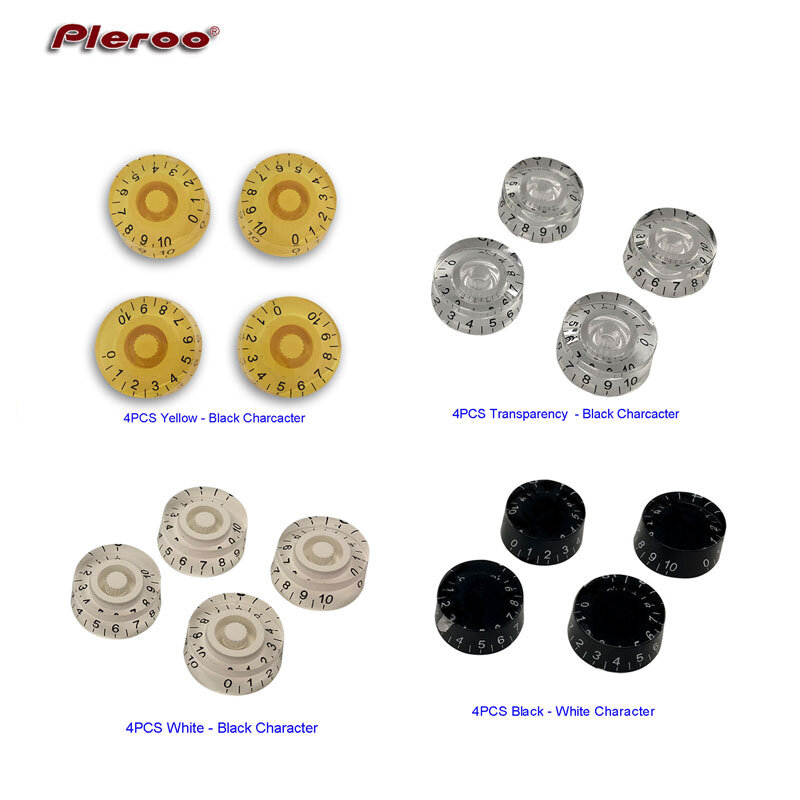 Guitar Parts Set of 4 PCS FOR US Gib LP Faded T SPEED CONTROL KNOBS Volume Tone Guitar Control knobs Volume Tone
