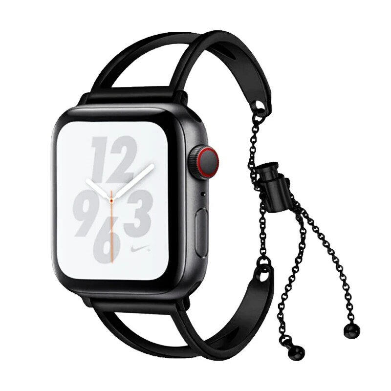 316l pulseira de aço inoxidável para apple watch 4 5 banda 44mm 42mm 40mm 38mm pulseira de metal para iwatch 5/4/3/2/1 cinto
