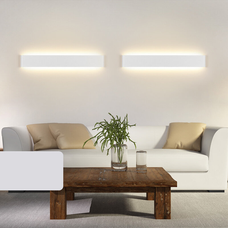 Minimalist Led Wall Lamp 6W 14W Mirror Wall Light Lamp Sconces 110V 220V Indoor Bedside Living Room Bathroom Mirror Light