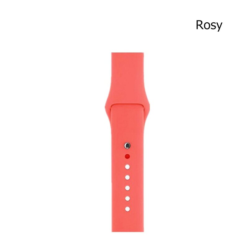 Классический спортивный силиконовый ремешок для наручных часов Apple Watch Series 5/4/3/2 Водонепроницаемый мягкий сменный ремешок для наручных часо...