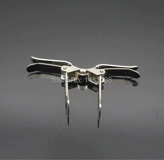 2 pcs/lot Tie Bow Clips High quality metal plating accessories EU&US Environmental friendly material