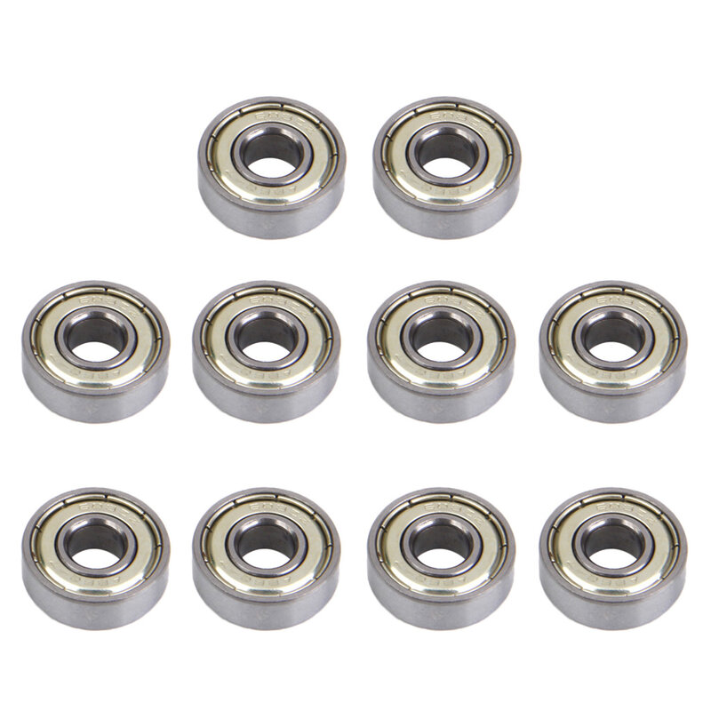 10 Pieces 608 Zz ABEC-7 Roller Skate Skating Wheel Bearings Replacement For Skateboard Scooter