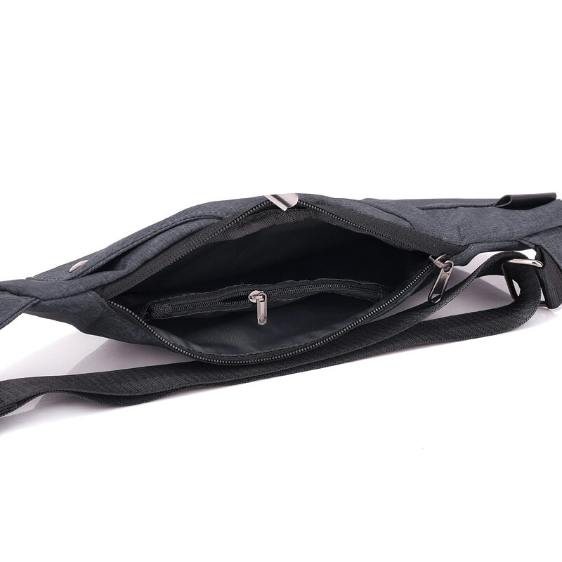 Pequeno saco de estilingue anti-roubo, One Shoulder Sport Bag, Saco de peito pequeno de viagem impermeável, Slim Mini Crossbody Bag