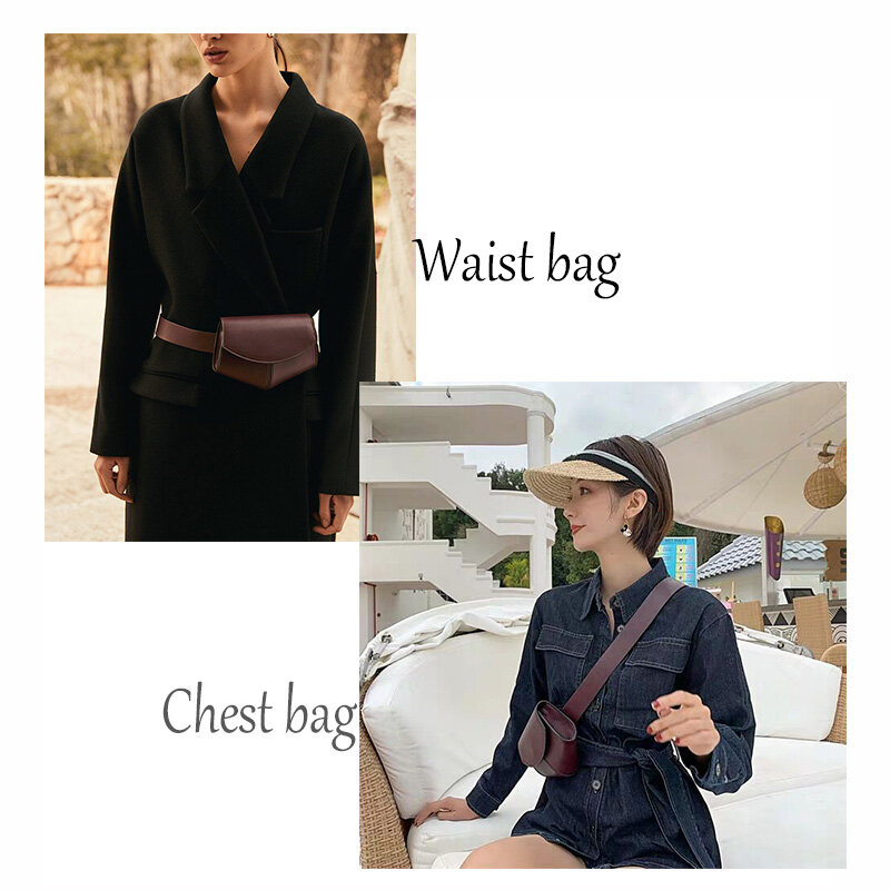 Women Serpentine Fanny Pack Ladies New Fashion Waist Belt Bag Mini Disco Waist bag Leather Small Shoulder Bags 040301
