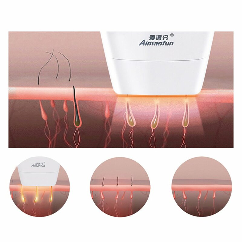 Professional Permanent IPL Laser Epilator Hair Removal Photo Women Painless Threading Machine Electric Body Hair Remover Device