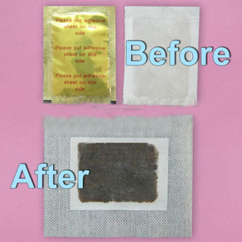 20 pz/lotto Gold Premium Kinoki Detox Foot Pads patch detergenti a base di erbe organiche accessorio per la cura dei piedi (10 pezzi patch + 10 pezzi adesivi