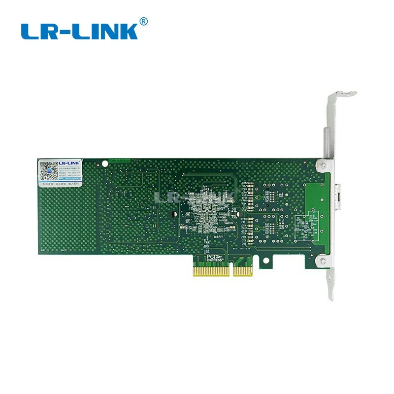 LR-LINK 9701ef-sfp gigabit fibra óptica ethernet placa de rede 1000mb pci express lan cartão servidor adaptador intel 82546 nic