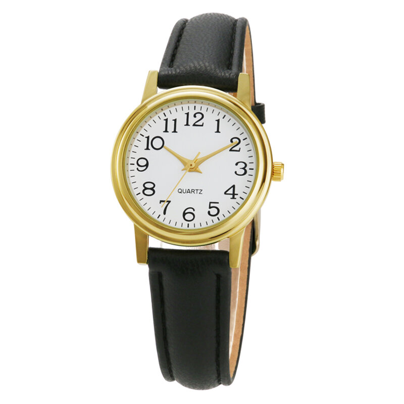 Easy to Read 25mm Dial PU Strap Classic Collection Women's Dress