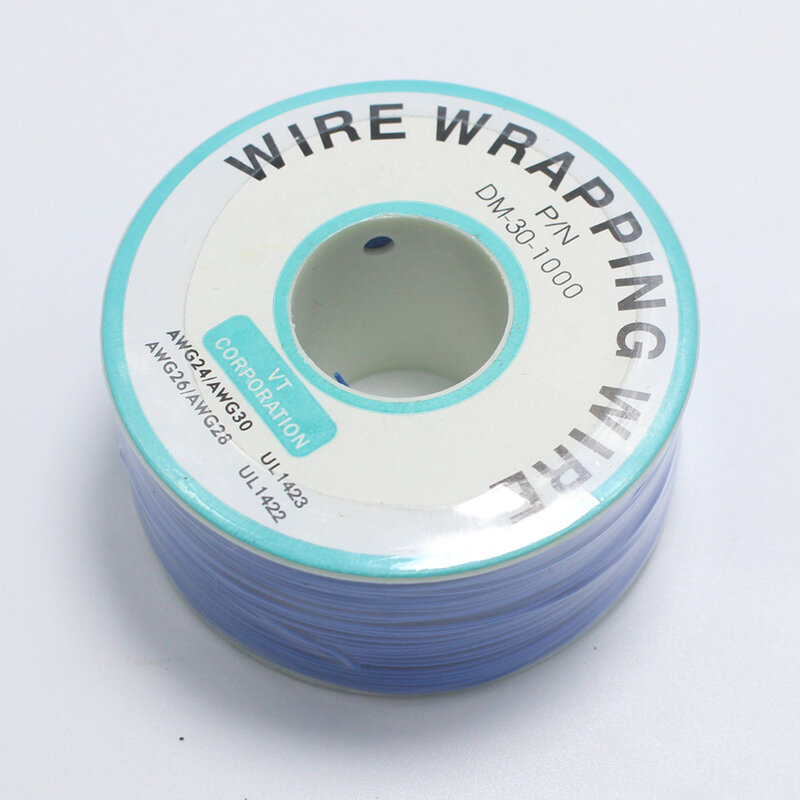 EClyxun 20meters High Quality 30awg ok line 0.56mm Electrical Wire Wrapping Wire 0.2mm2 Notebooks LCD Screen electric cable