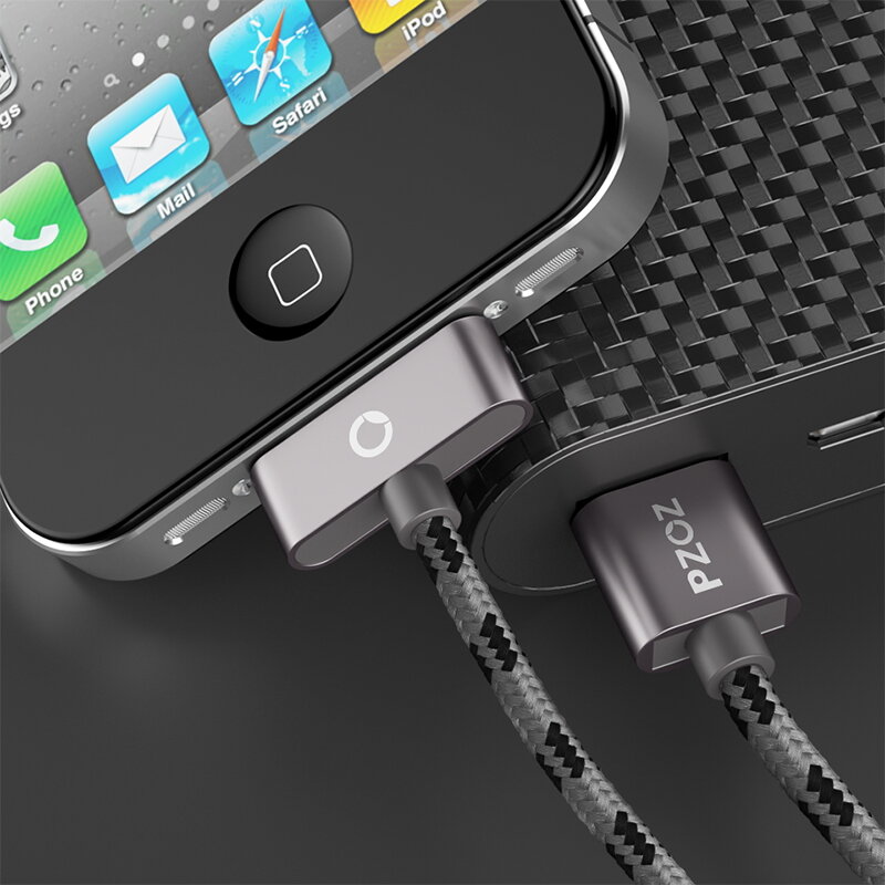 PZOZ Kabel USB Charge Cepat Pengisian untuk iphone 4 s 4 s 3GS 3G iPad 1 2 3 iPod nano itouch 30 Pin adaptor Charger Data Sync tali