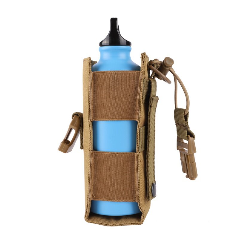 700ml 600D Nylon Tactical Molle Water Bottle Pouch Military Canteen Cover Holster Outdoor Travel Kettle Bag Sport Waist Bag