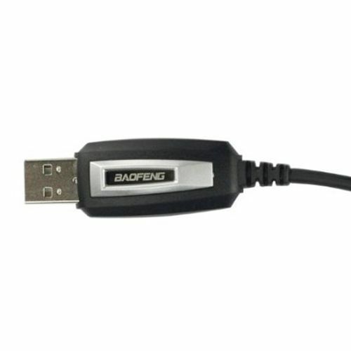 Cable de programación USB + CD para Radio bidireccional BaoFeng UV-5R + Plus, UV-82 L, GT-3