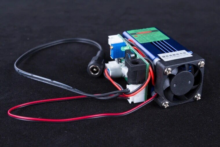 Module Laser bleu 4W, 445nm 450nm (NDB7A75), TTL, haute qualité, haute puissance, pour bricolage en laboratoire
