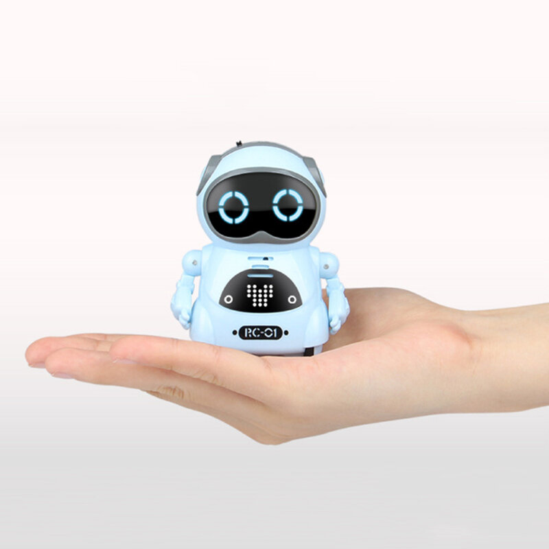 Neue Multifunktionale Elektrische Stimme Smart Mini Tasche Roboter Frühen Pädagogisches Interaktion Tale Roboter