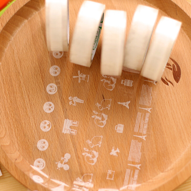 Ruban Washi décoratif en PVC transparent, ruban de dentelle bricolage, album cadeau coréen, outils scolaires, décoration de papier, scrapbooking, 10m