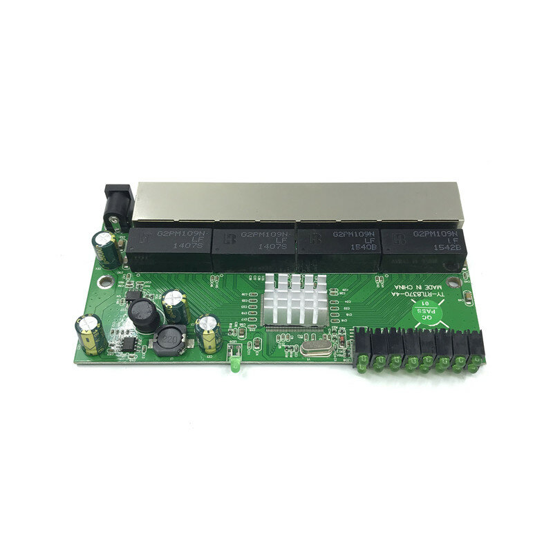 8-port Gigabit switch module is widely used in LED line 8 port 10/100/1000 m contact port mini switch module PCBA Motherboard