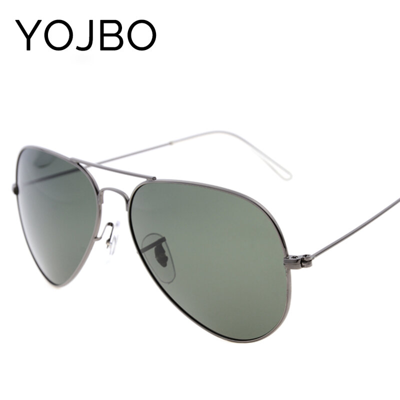 YOJBO Polarized Sunglasses Men Pilot Brand Designer Mirror Sun Shades Glasses for Women Luxury UV400 Cool Vintage Ladies Eyewear