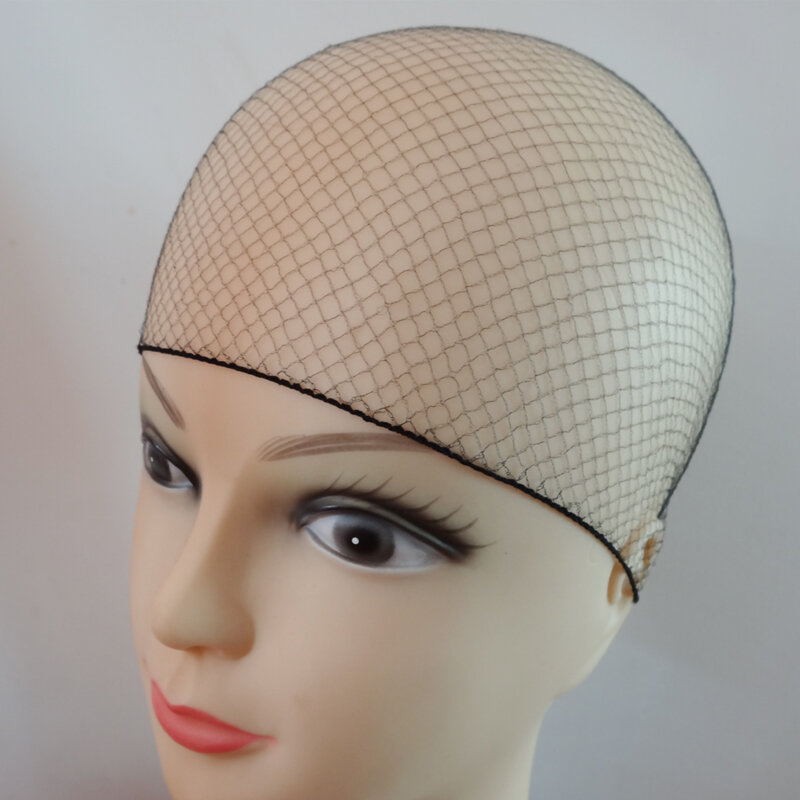 Elastic Nylon Hairnets, 5 cores, linhas suaves invisíveis, cabelo Net, a ordem da amostra, 50pcs