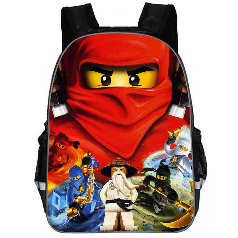 Fashion Cute Ninja Batman School Bags for Kindergarten Children kids School Backpack for Girls Boys Children's Backpacks Mochila