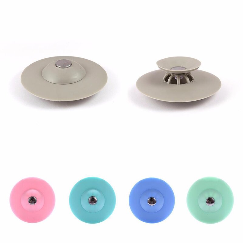 Kitchen Tools Durable Filter Pool Wash Basin filter Sewer Deodorant Bathtub Plugging Plug Catcher Stop Press Drain Flex