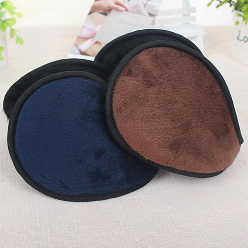 New Arrivals Solid Color Soft Comfy Unisex Earmuffs Plush For Women Men Warm Winter Ear Muffs Cover Accessories Top Quality
