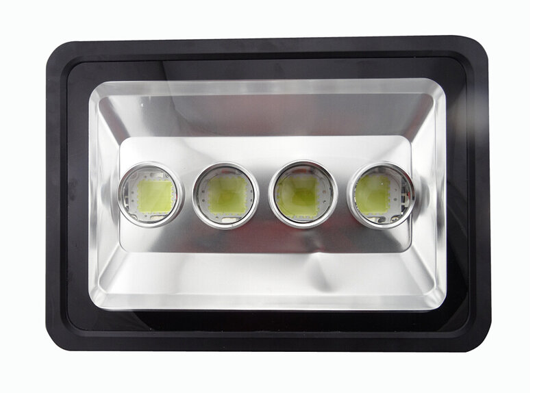 (10 шт./лот) AC85-265V 200 Вт 300 Вт 400 Вт новый светодиодный прожектор LED Наружное освещение водонепроницаемый прожектор отражатель LED COB чип LED