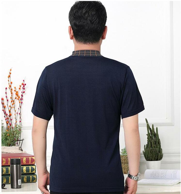 Envío Gratis 2019 nuevo diseño de verano de los hombres de algodón de manga corta Camiseta de Z3501-Z3522