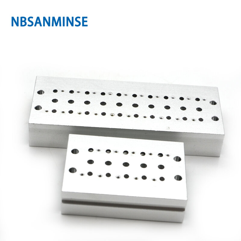 NBSANMINSE, коллектор для SMC-типа серии SY3000, Соленоидный клапан, пневматический клапан, плата клапана управления G 1/8