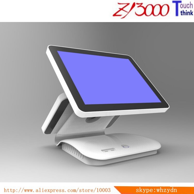 2021 Hot Sale New Stock  I5 CPU 8g ram 256G SSD 15 inch screen and 12 inch customer display All In One Pos Terminal