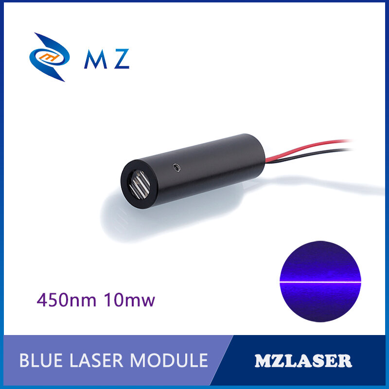450nm 10mw 60 Degree Industrial APC Drives Blue Line Laser Diode Module