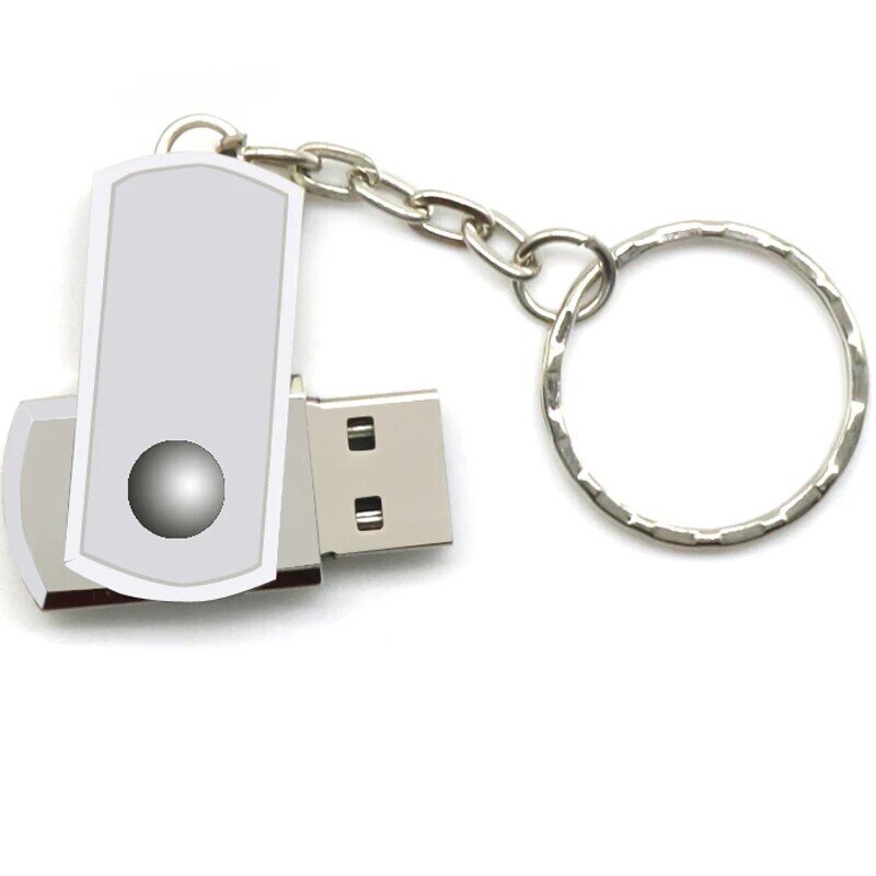 USB флэш-накопитель 128 ГБ Флешка-брелок 32 Гб 64 Гб 16 Гб 8 флэш в виде металлического ключа кольцо памяти USB 2,0