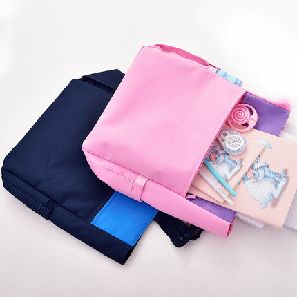 Doppia busta A4 borsa in tela impermeabile riparazione della borsa per laptop borsa per studenti trucco borsa per lezioni perso shopping gratuito