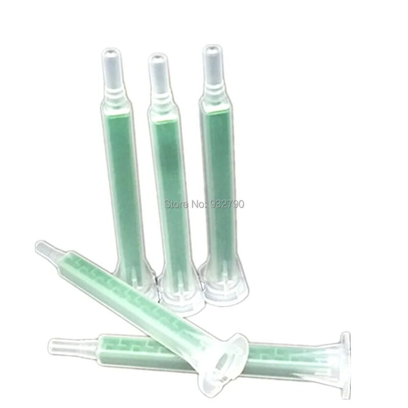 Pack of 5 AB Glue Tube Dispenser AB Gule Epoxy Mixing Nozzle Used in Epoxy Resins Polyurethane Silicone Two-Component Adhesives