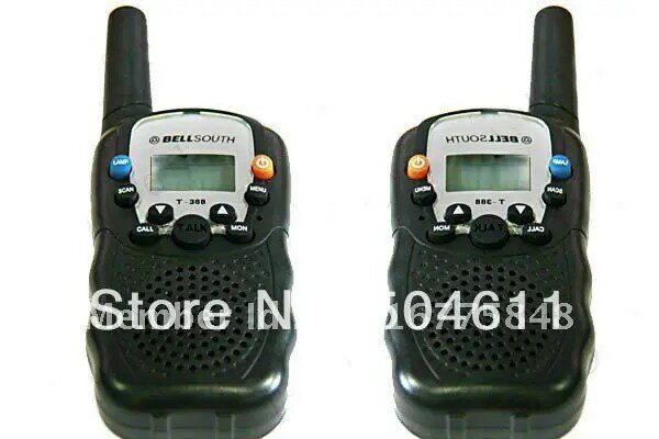 Bellsouth 5km 22-canal frs walkie talkie interfone de longa distância (par)