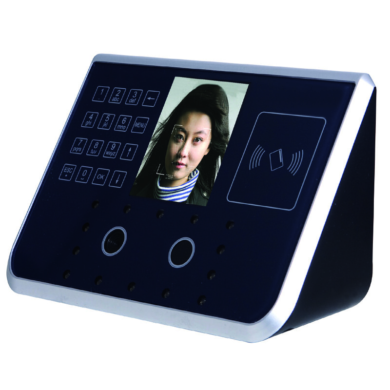 F910 هانفون نظام التعرف على الوجه للوقت الحضور والتحكم في الوصول دعم 2K الوجه و 10K لا وجه المستخدم و بطاقة رفيد قراءة