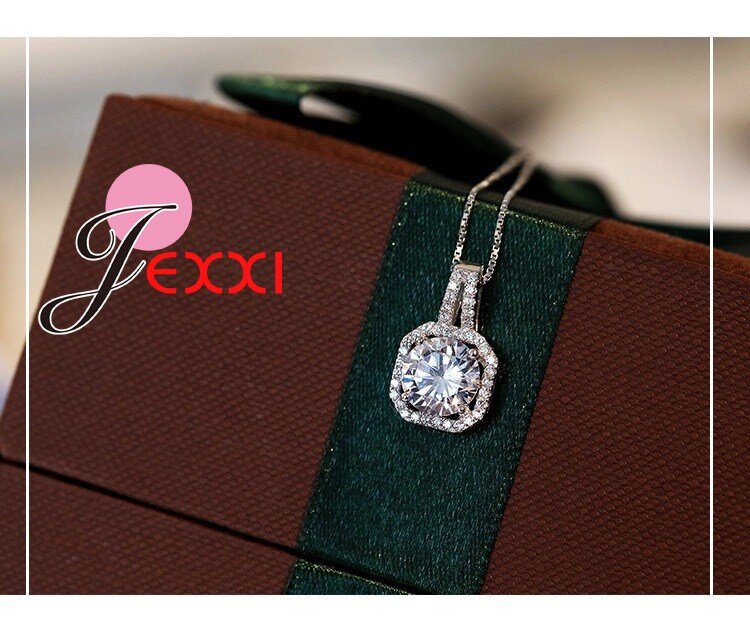 Neuheiten Korean Style Fashion Schmuck Für Frauen 925 Sterling Silber Halskette Schlüssel Anhänger Zubehör für Hochzeit Party