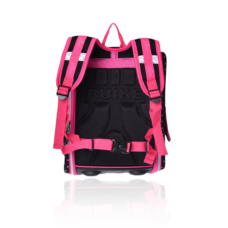 Wenjie brother top Детский рюкзак, Складной школьный рюкзак, ортопедический Детский рюкзак для девочек
