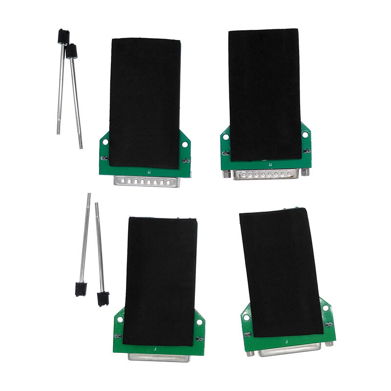 단자 신호 모듈 PCB 어댑터 보드, 수 암 커넥터, DB25 D-SUB, 25 핀, RS232