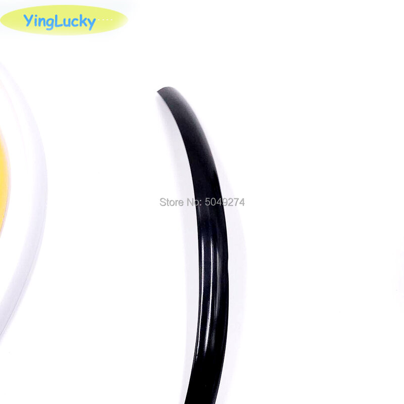 Yinglucky 32.8ft 10m lunghezza 16mm /19mm larghezza plastica T-Moulding T modanatura per Arcade MAME Game Machine Cabinet Chrome/ Black