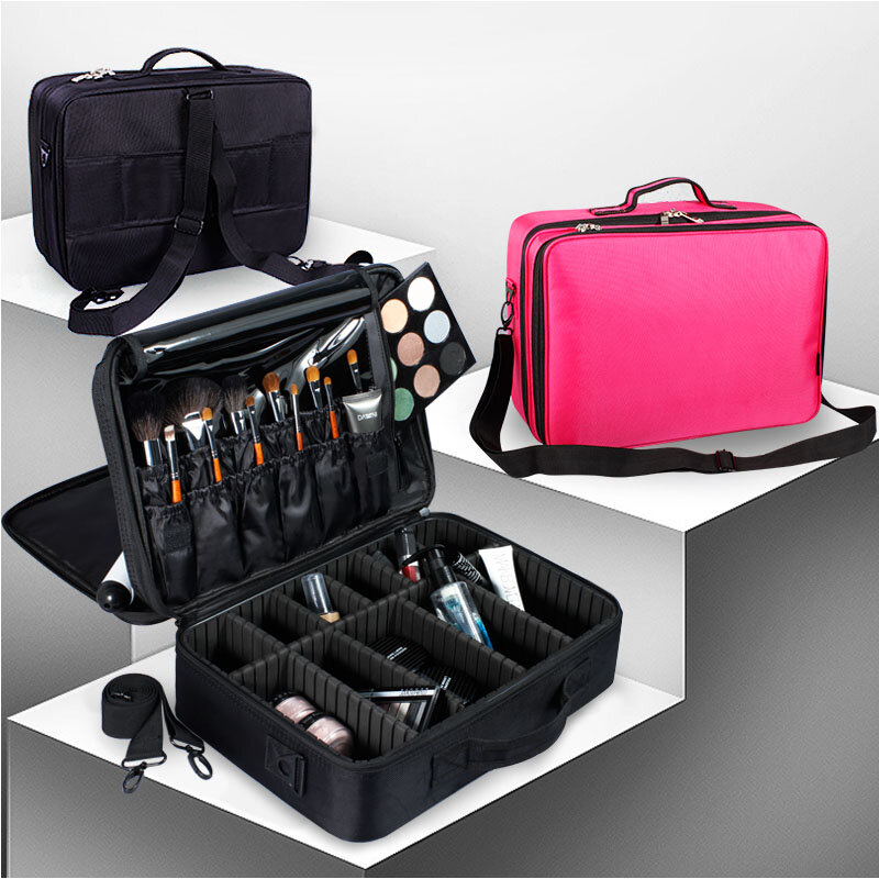2019 Makeup Artist Travel Accessories Professional Beauty Cosmetic Case for woman Cosmetic Bag Tattoo Nails suitcase organizer