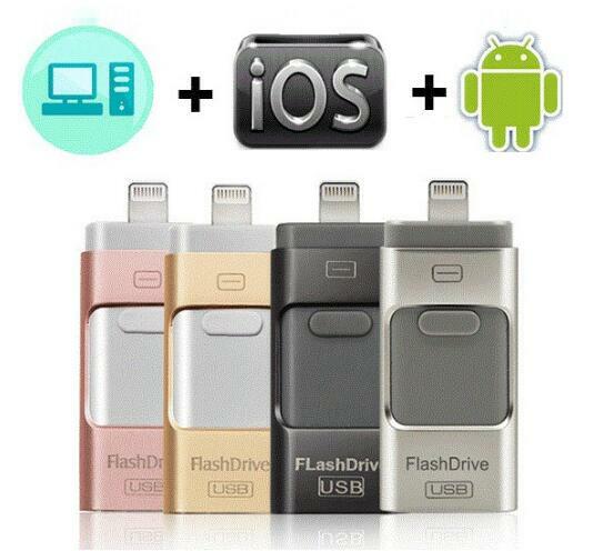 2023 USB Flash Drive para iPhone /ipad OTG Pen Drive HD Memory Stick 32GB 64GB 128GB 256GB 512GB Pendrive usb 3.0