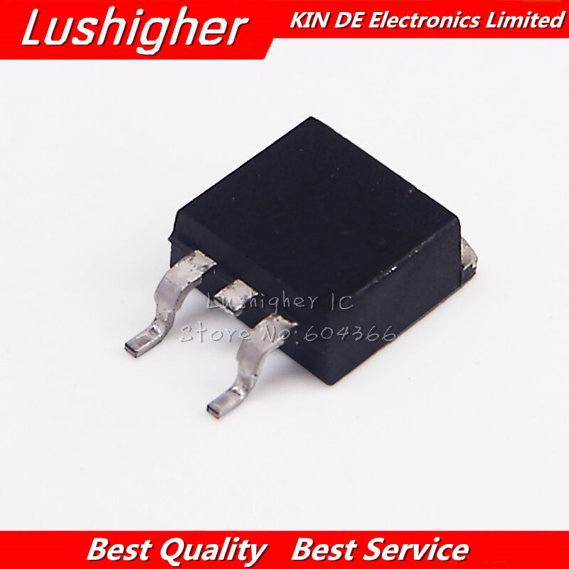 10 Buah IRF840STRPBF IRF840S F840S TO-263 N-channel 800V 8A Power MOSFET