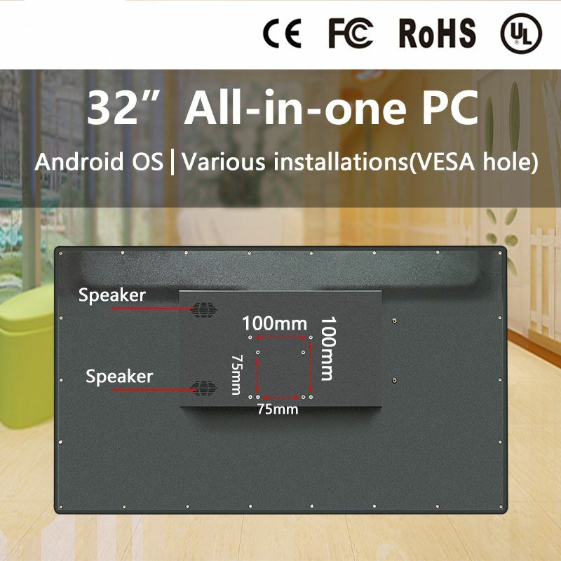 新製品 vesa ウォールマウント 21.5 、 22,32 インチ HD 防水タッチスクリーン
